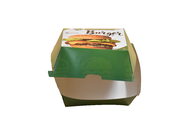 FSC One Piece Corrugated Mailer Boxes Party Mini Burger Boxs