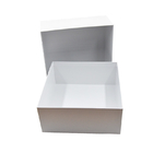 پایه و درب لوکس جعبه هدیه دو تکه لمینیت مات مربع شکل