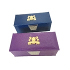 جعبه هدیه های لوکس قابل بازیافت جعبه های بسته بندی محکم کابینت آبی