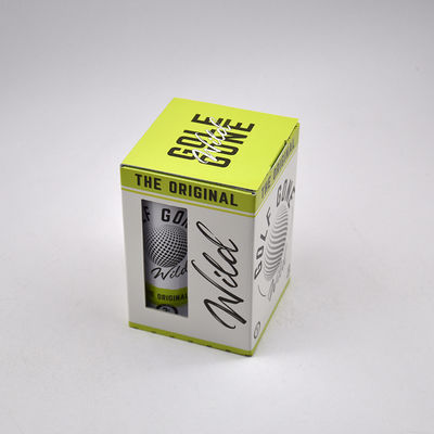 خرید جعبه هدیه توپ گلف با لوگوی سفارشی چاپ شده با کیفیت بالا با پنجره شفاف و مقوای بازیافتی برای بسته بندی مد روز online manufacture