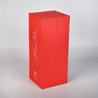 جعبه بسته بندی مقوای محکم بسته بندی مغناطیسی دو درب جعبه شراب هدیه با نگهدارنده درج EVA و محافظت