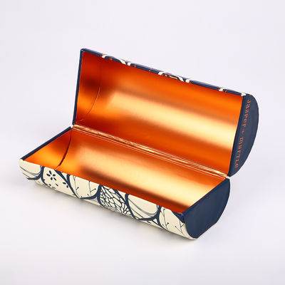 خرید جعبه های هدیه لوکس One Piece 70mm Cardboard Tube Matt Metalic Printing online manufacture
