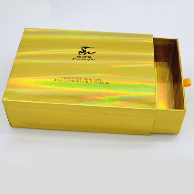 خرید جعبه کشوی کاغذی هولوگرافیک اثر PMS ODM Luxury Rigid online manufacture