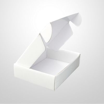 خرید جعبه های بسته بندی راه راه سفید و سفارشی تاشو اعزام سریع برای روسری هدایای کفش online manufacture