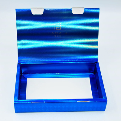 خرید جعبه های بسته بندی لوازم آرایشی ISO9001 جعبه ماسک صورت یک تکه درب فلپ هولوگرافیک online manufacture