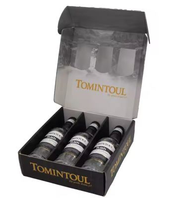 جعبه هدیه نمایش بطری شراب با راه حل طراحی لوگوی سفارشی