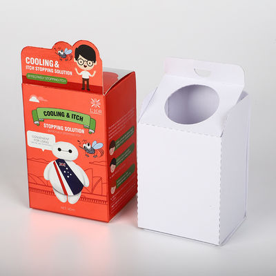 SBS Sunblock Cream Color Care Face Gift Box Flat Collapsible Cmyk